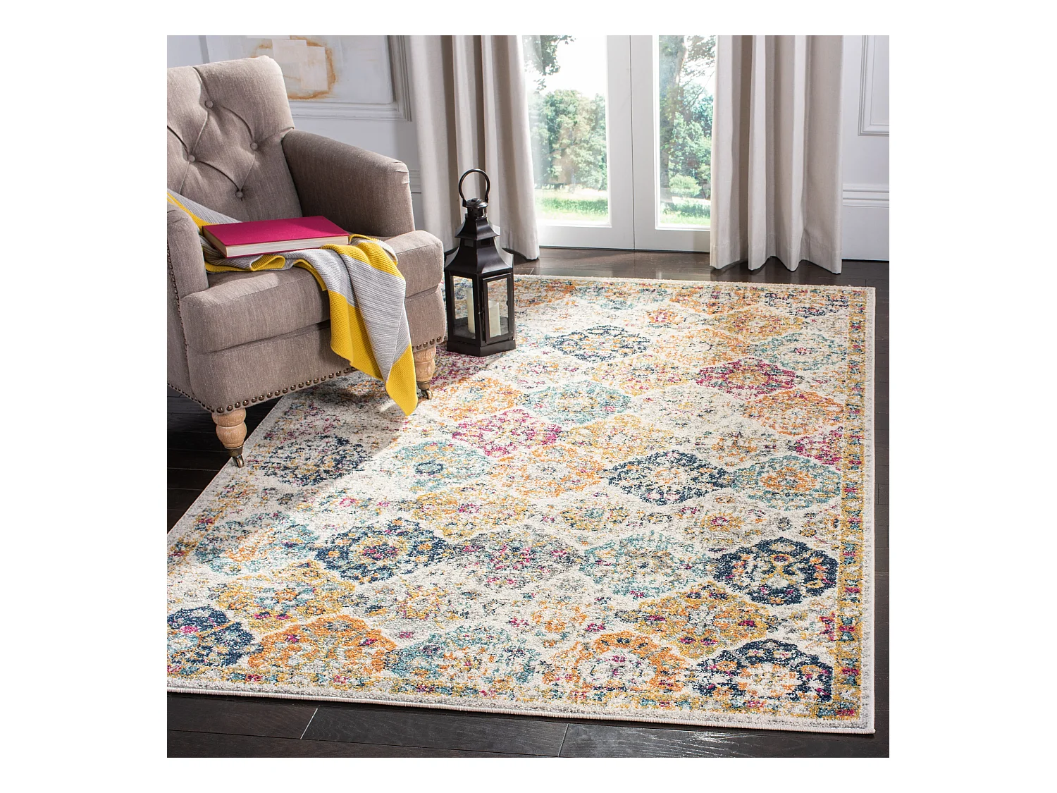 Tapis Neutre/Multicolore 155 X 229 cm - Mopani