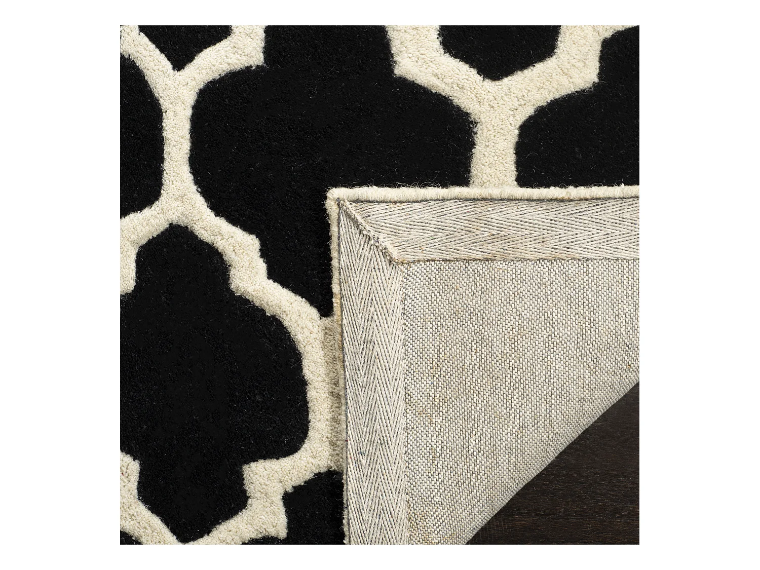 Tapis Noir/Neutre 183 X 274 cm - Camilla