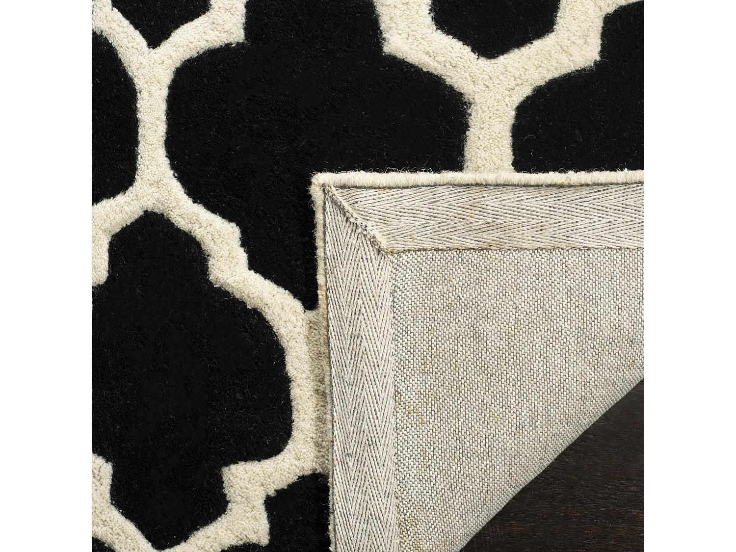 Tapis Noir/Neutre 183 X 274 cm - Camilla