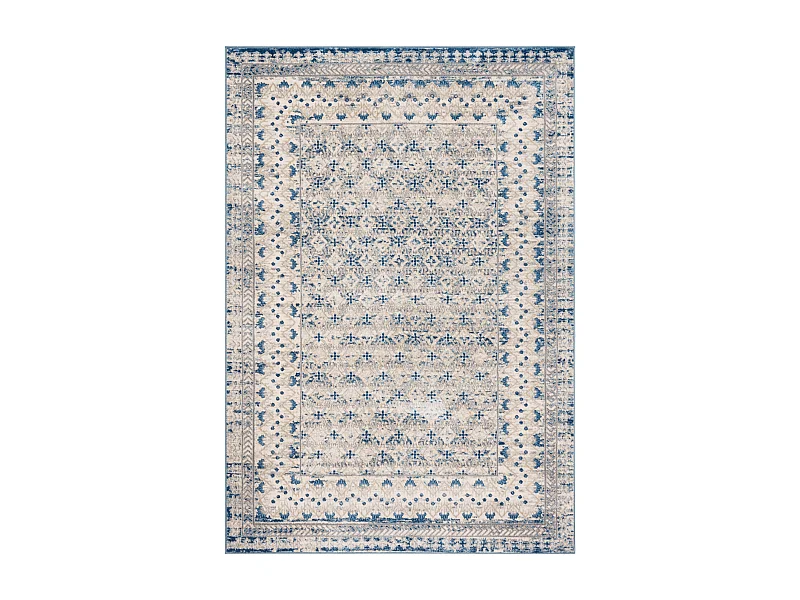 Tapis Gris/Bleu 160 X 229 cm - Emily