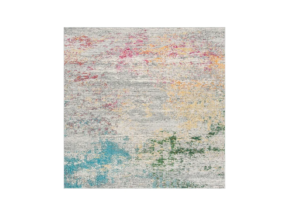 Tapis Gris/Or 274 X 274 cm - Julia