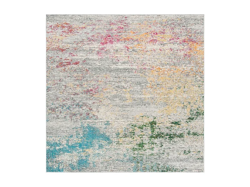 Tapis Gris/Or 274 X 274 cm - Julia