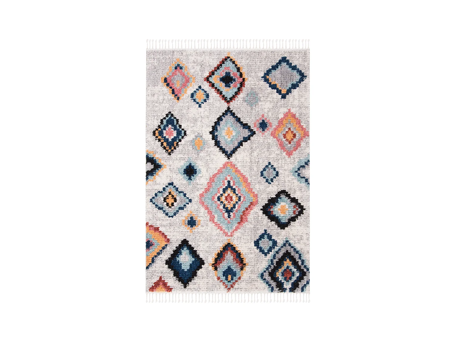 Tapis Neutre/Multicolore 160 X 229 cm - Jayleen