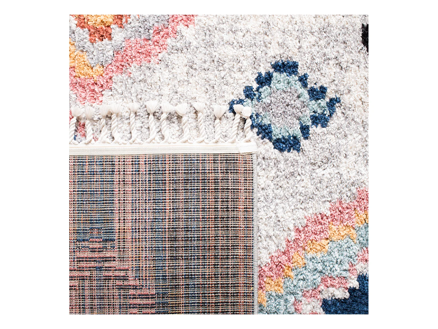 Tapis Neutre/Multicolore 160 X 229 cm - Jayleen
