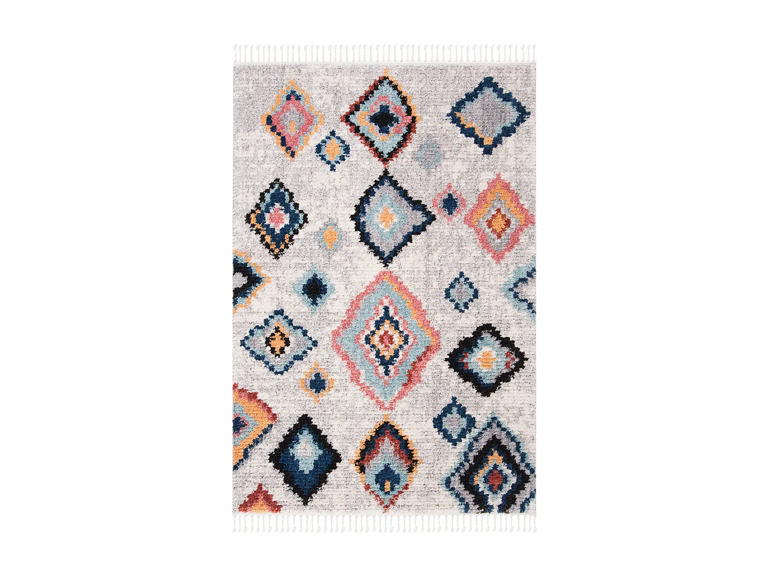 Tapis Neutre/Multicolore 160 X 229 cm - Jayleen