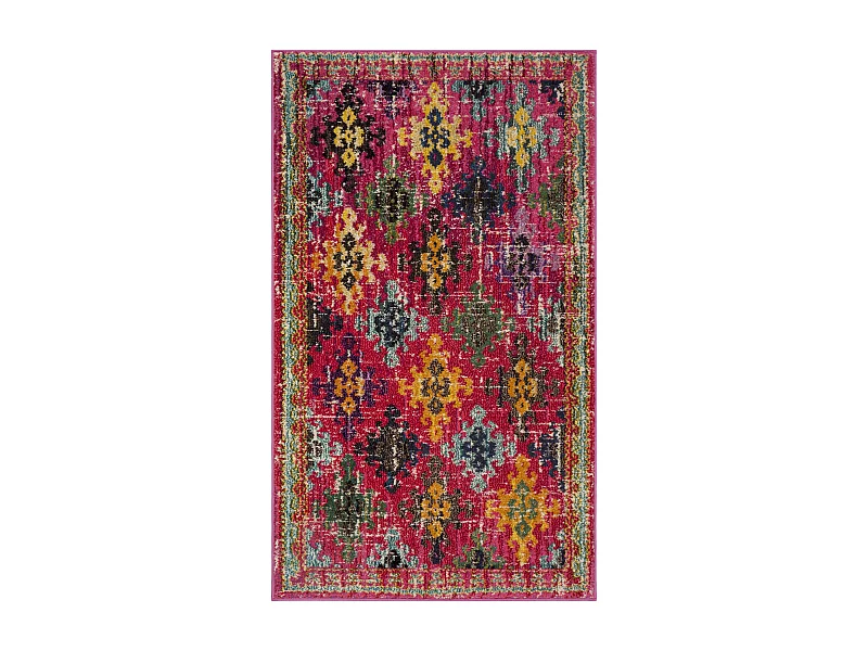 Tapis Rose/Multicolore 91 X 152 cm - Lunya