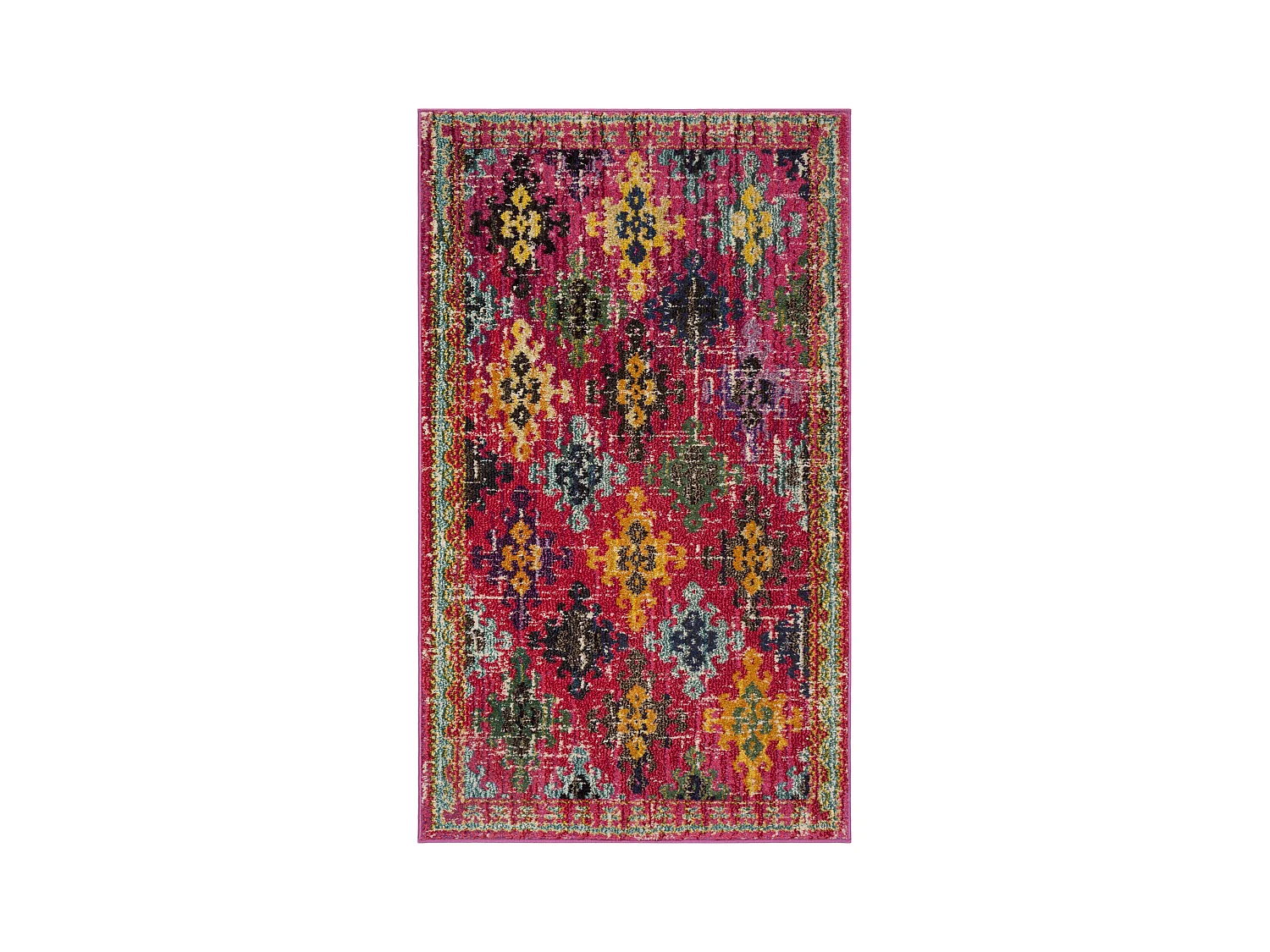 Tapis Rose/Multicolore 91 X 152 cm - Lunya