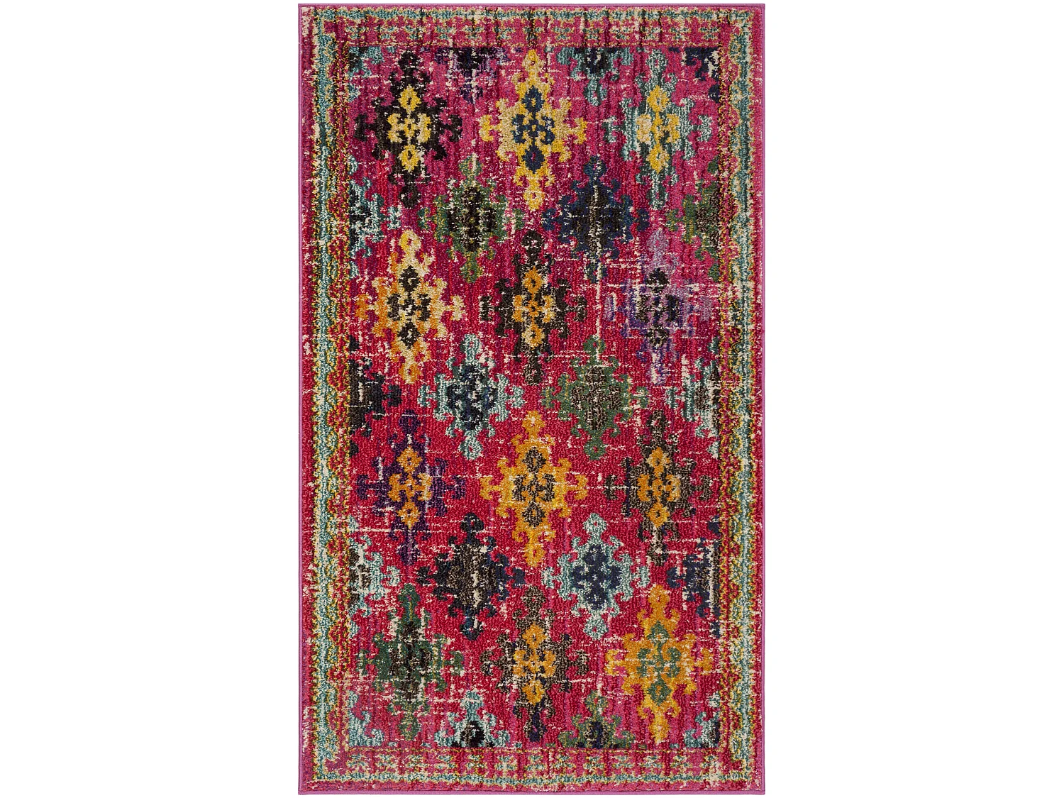 Tapis Rose/Multicolore 91 X 152 cm - Lunya