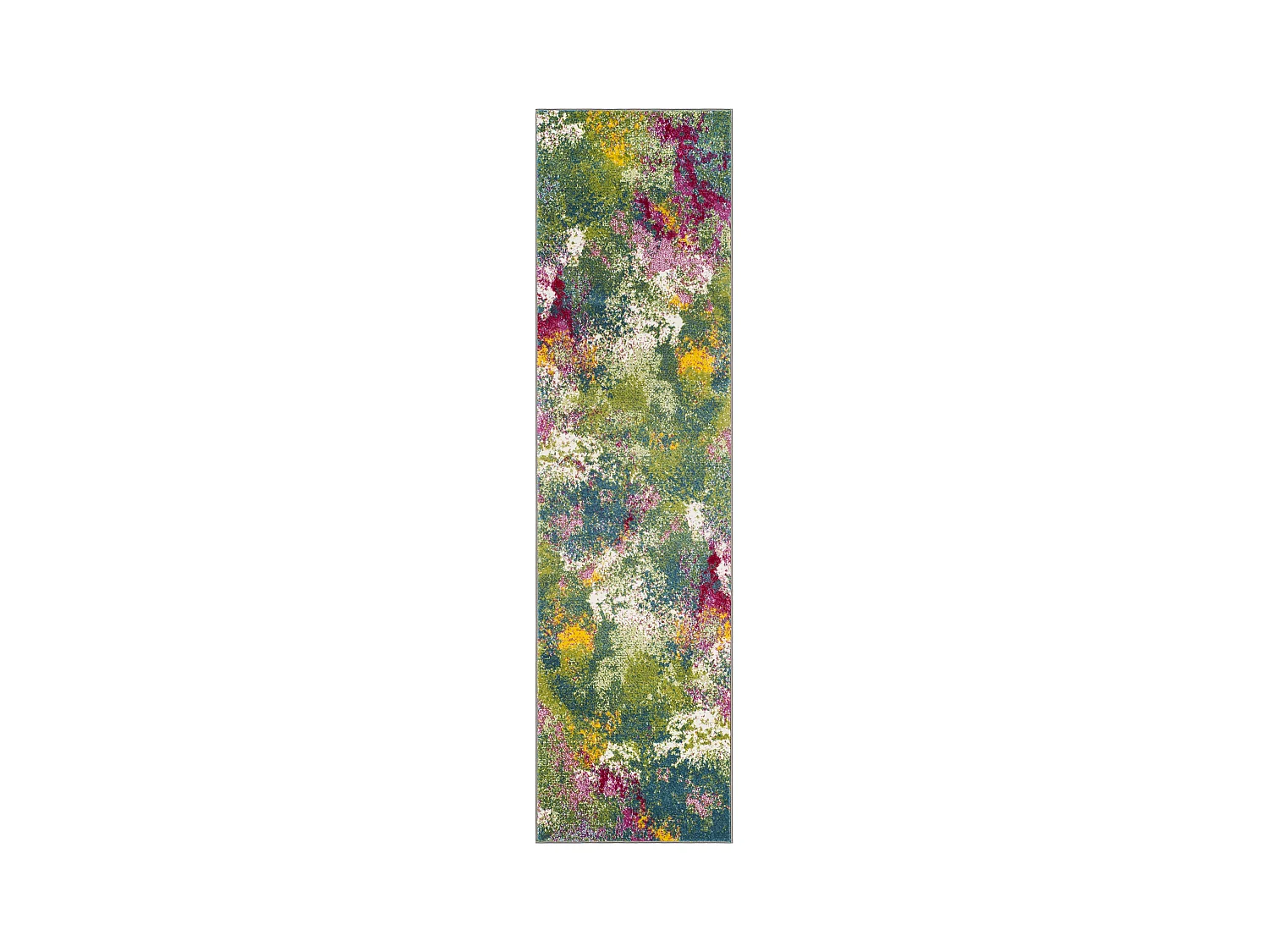 Tapis Vert/Fuchsia 69 X 122 cm - Carly
