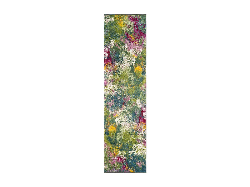 Tapis Vert/Fuchsia 69 X 122 cm - Carly