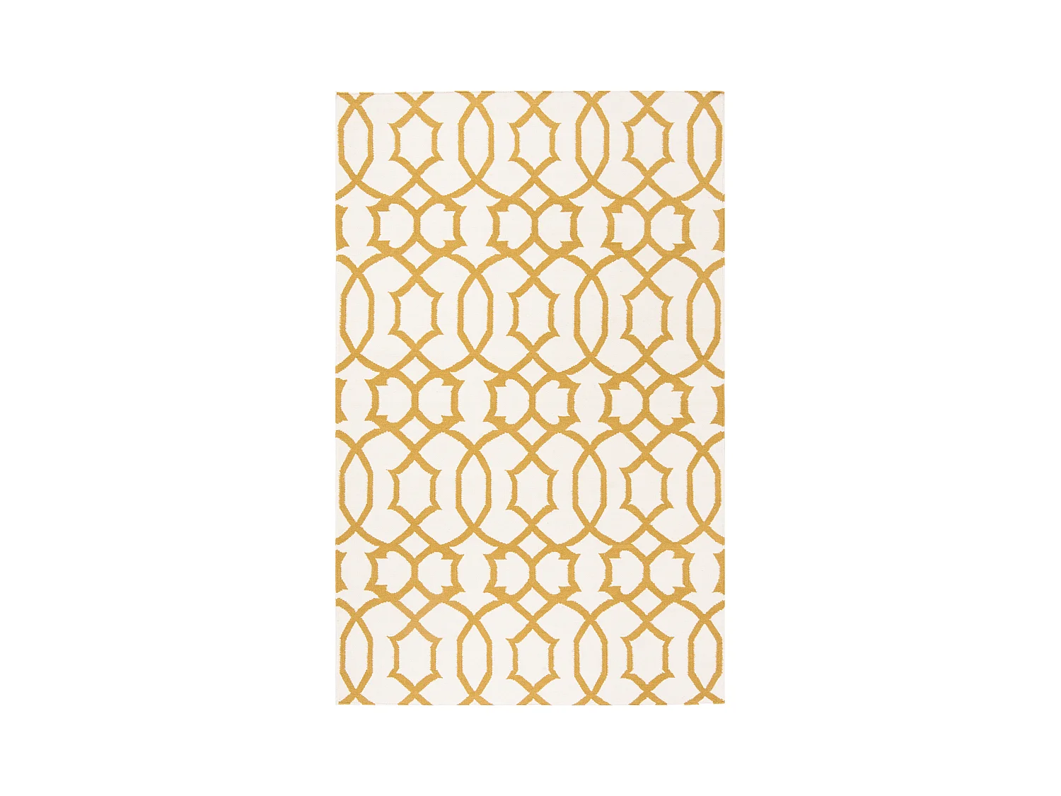 Tapis Neutre/Jaune 152 X 244 cm - Margo