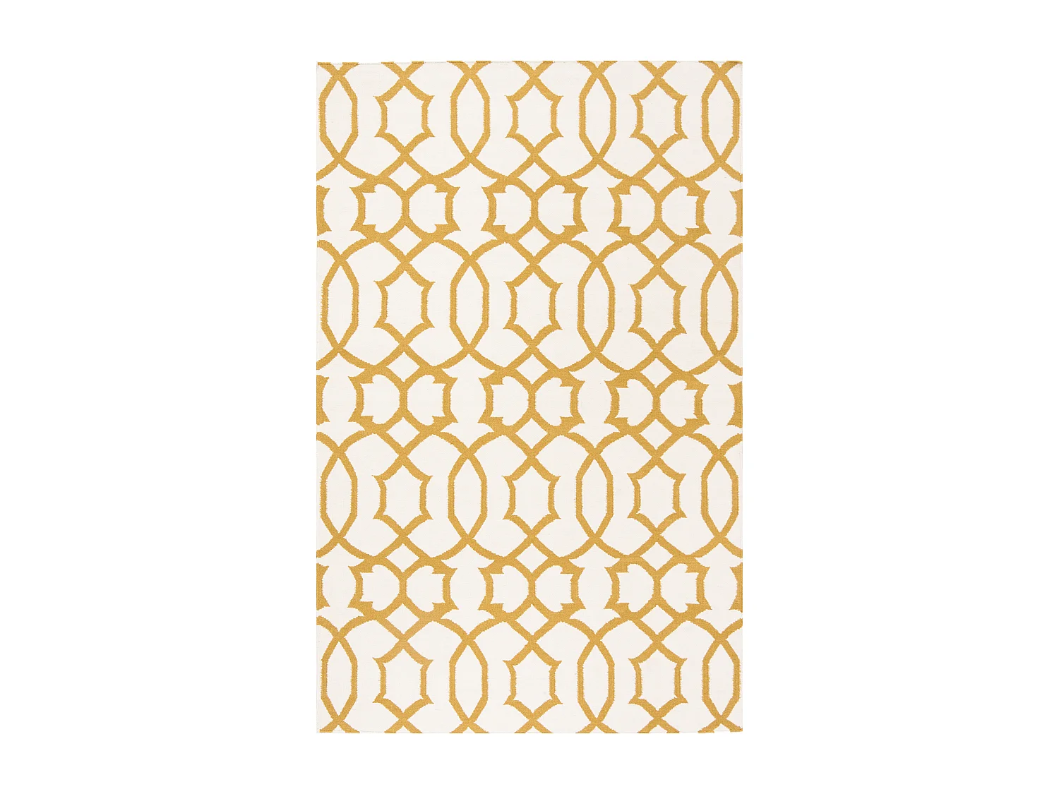 Tapis Neutre/Jaune 152 X 244 cm - Margo