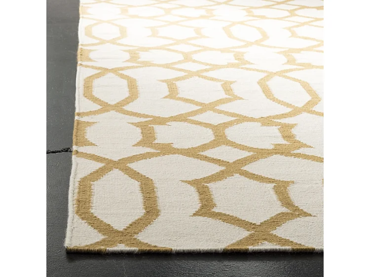 Tapis Neutre/Jaune 152 X 244 cm - Margo