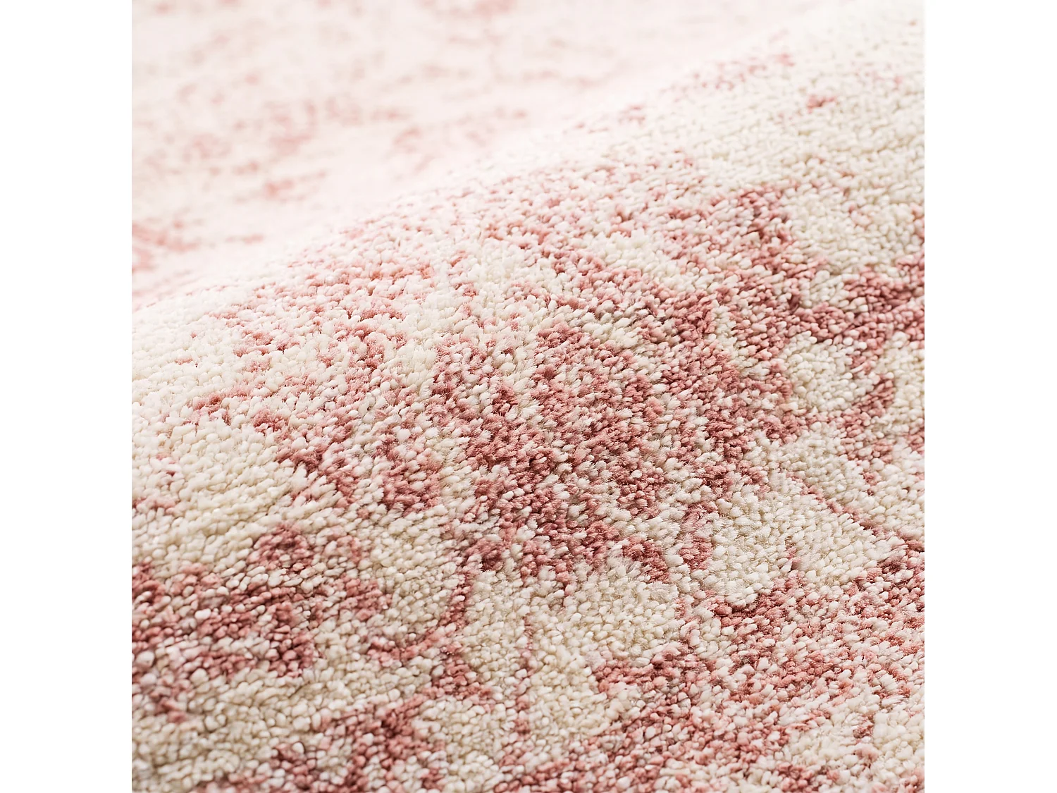 Tapis  Ivoire/Rose 213 X 213 cm - Lucinda