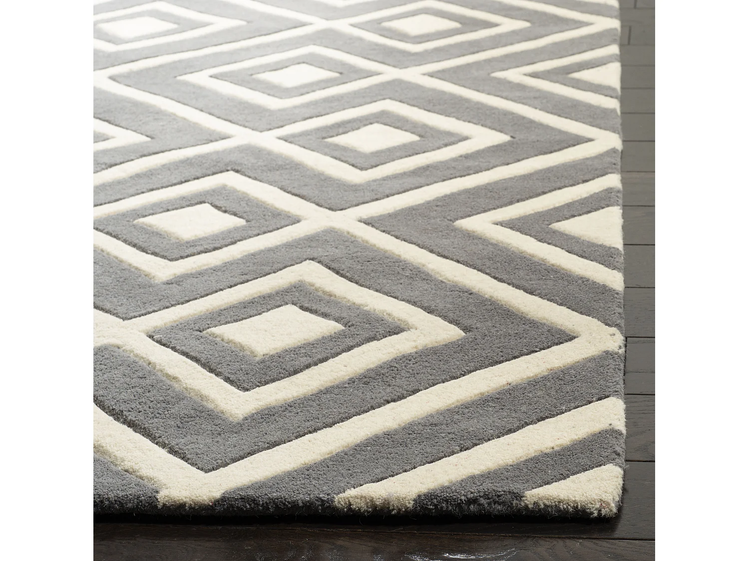 Tapis Gris/Neutre 61 X 91 cm - Verity