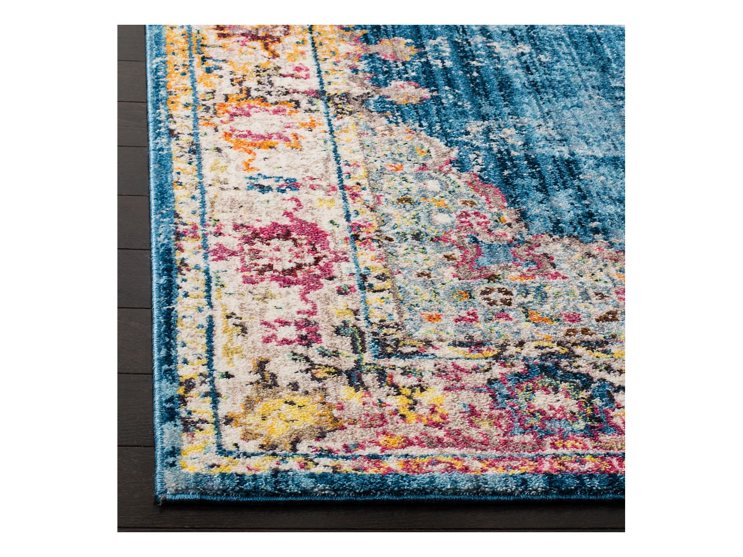 Tapis Bleu/Neutre 155 X 229 cm - Hadarah