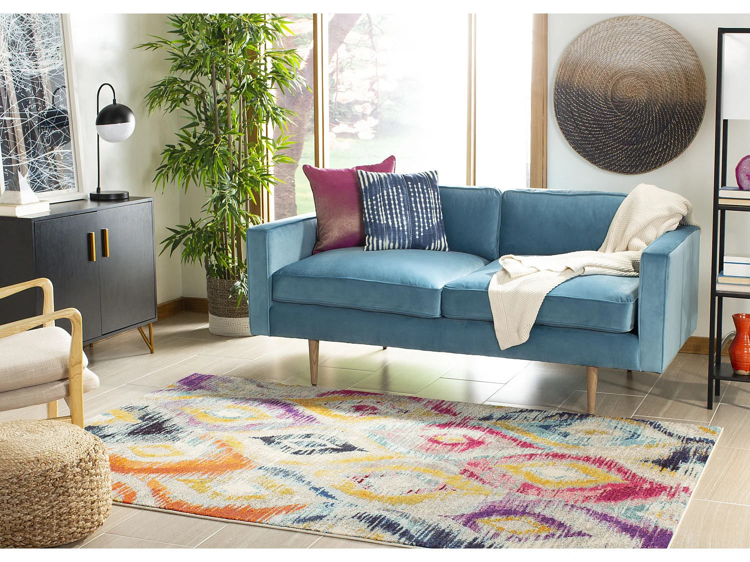 Tapis Multicolore 91 X 152 cm - Vistoso