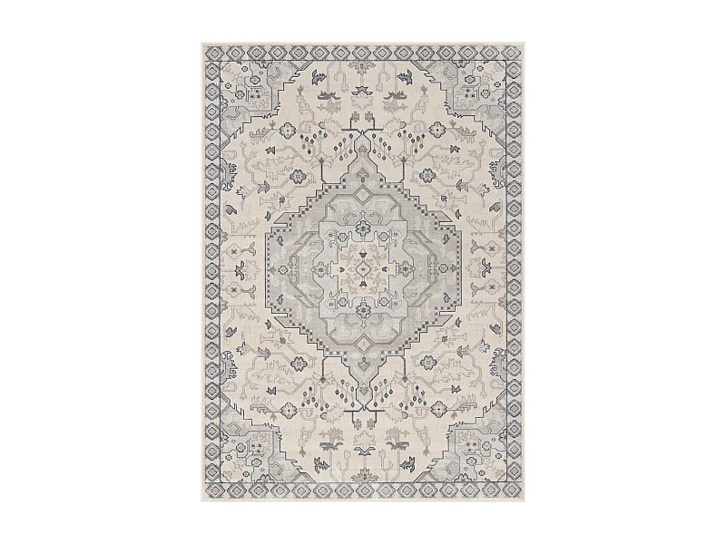 Tapis Bleu/Gris/Neutre 201 X 279 cm - Marina