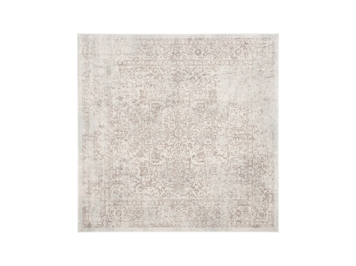 Tapis Ivoire/Taupe 160 X 160 cm - Aria