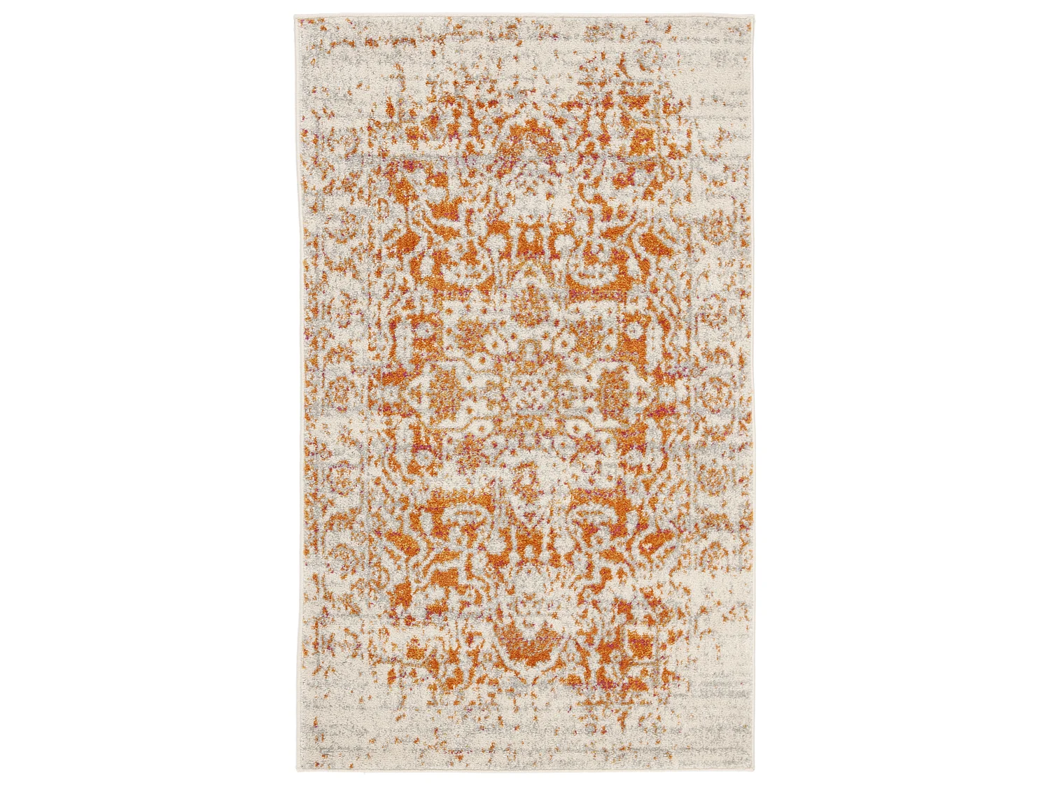 Tapis Orange/Neutre 91 X 152 cm - Merryl