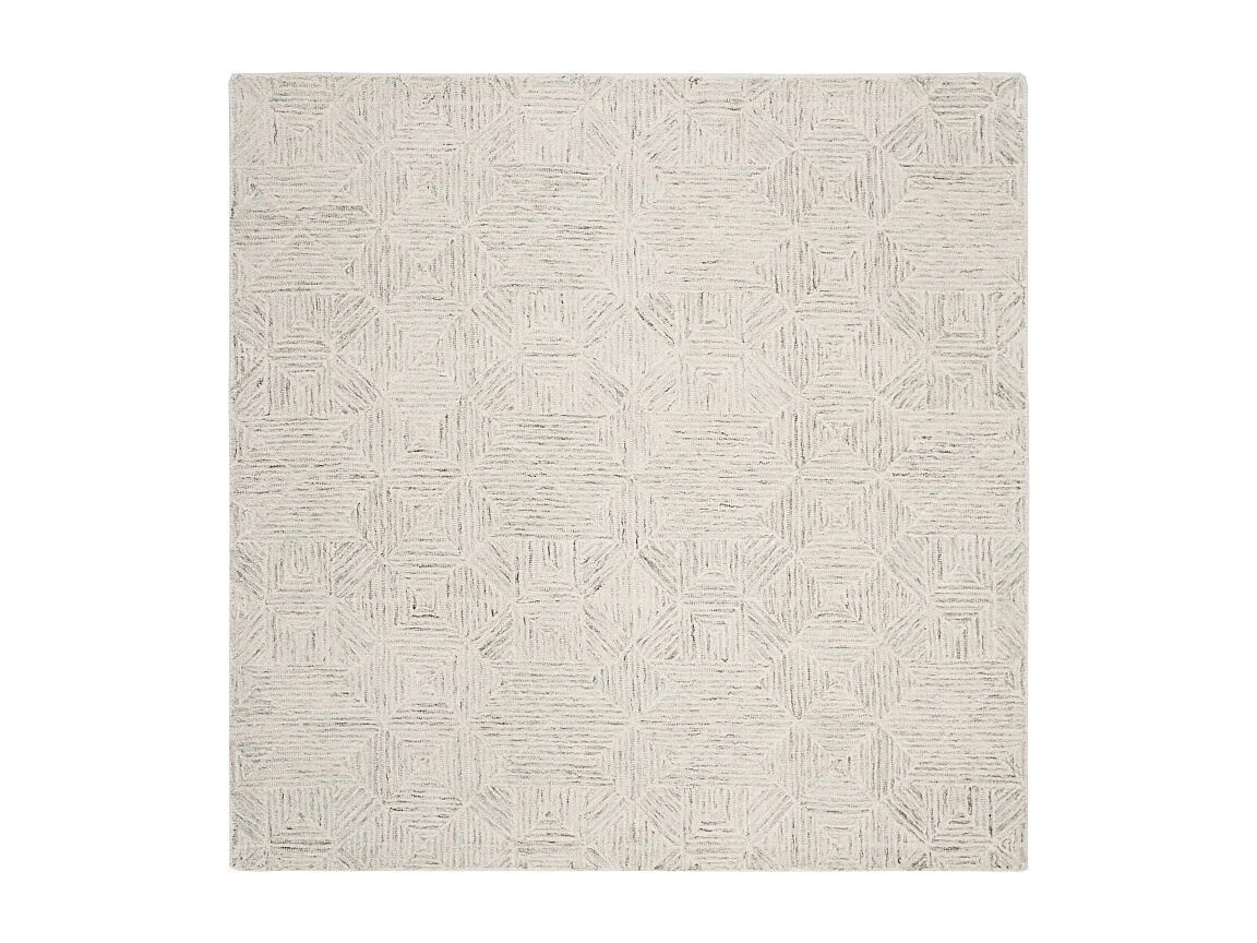 Tapis Ivoire/Bleu clair 183 X 183 cm - Delyth