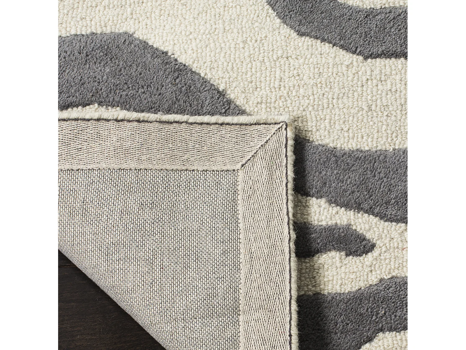 Tapis Neutre/Gris 183 X 274 cm - Nahla