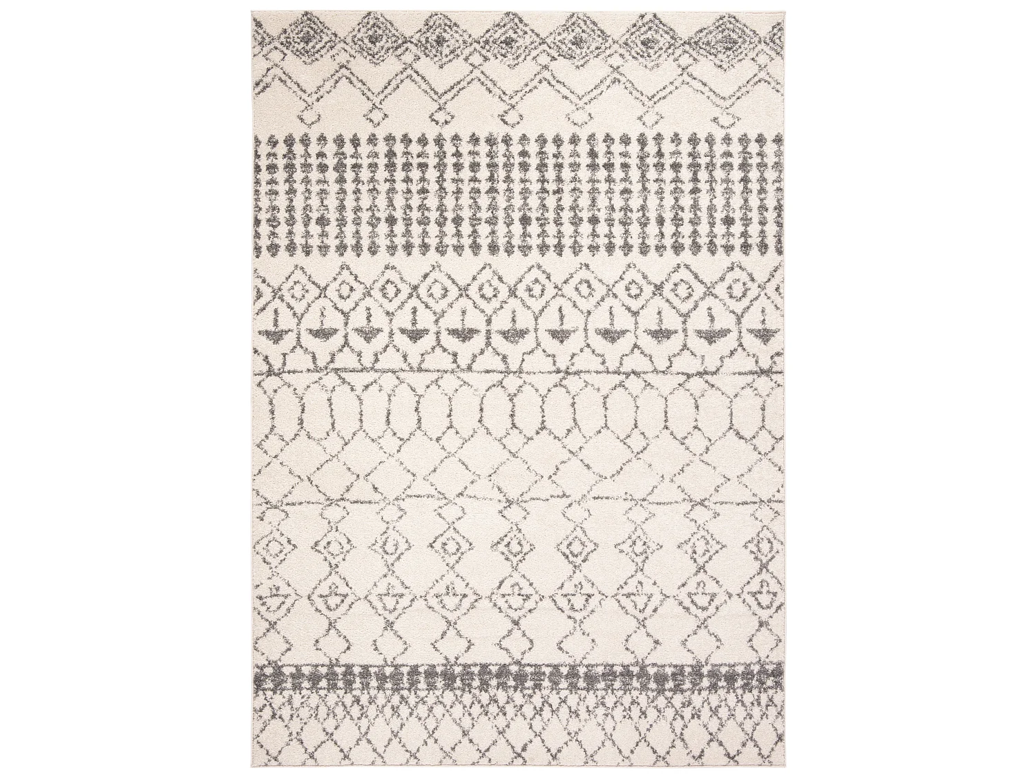 Tapis Neutre/Gris 160 X 229 cm - Harmony
