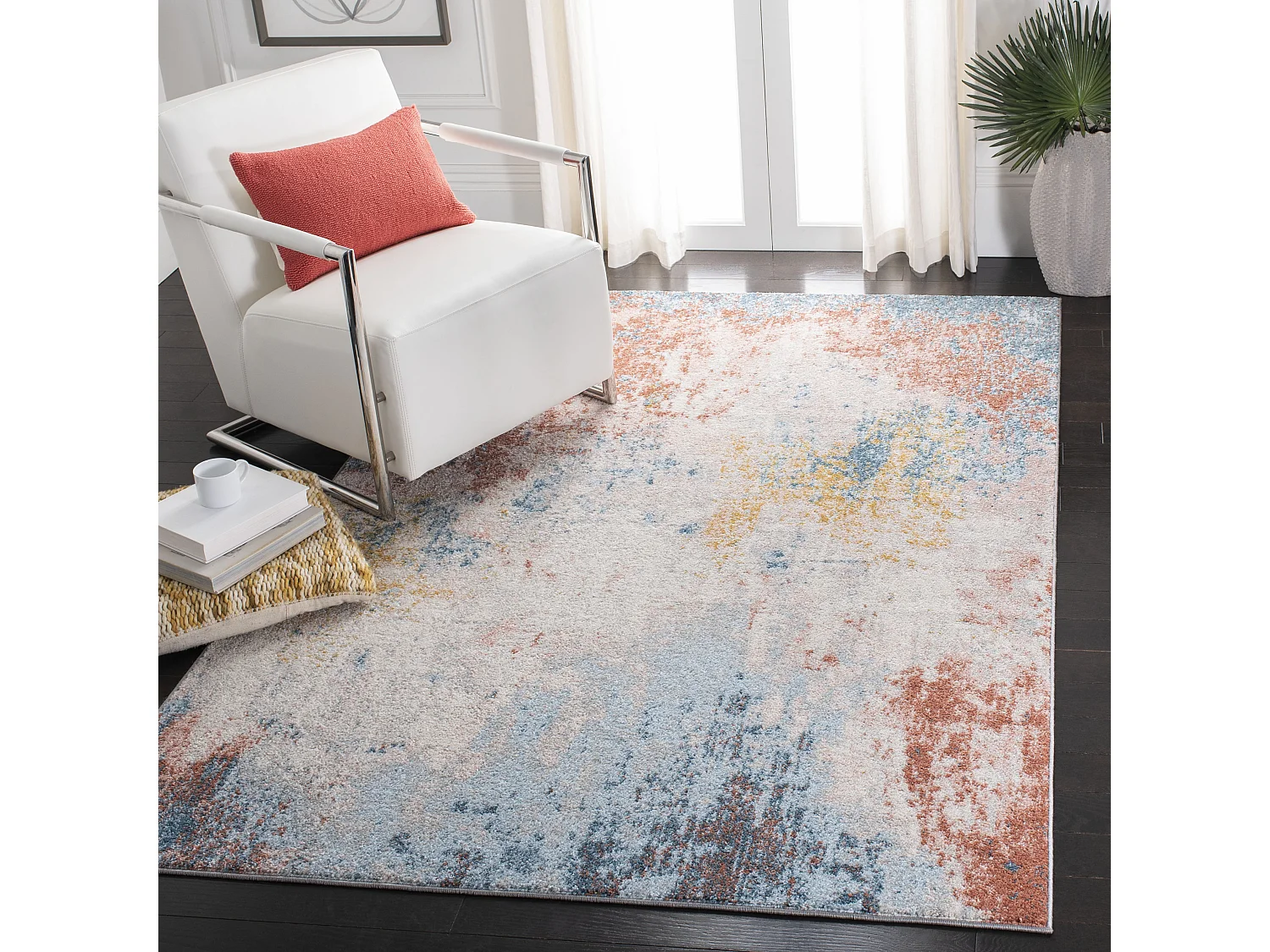 Tapis Neutre/Rose 183 X 274 cm - London