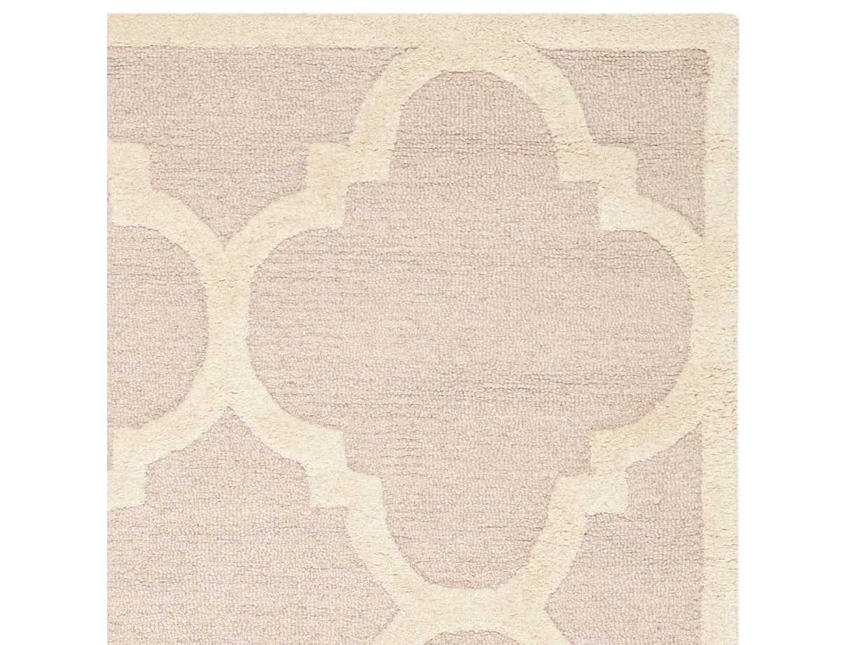 Tapis Rose/Neutre 61 X 91 cm - Lenora