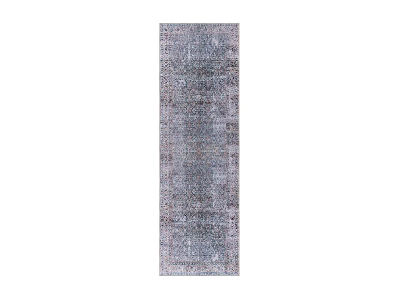 Tapis Bleu-vert/Beige 76 X 244 cm - Sapphira