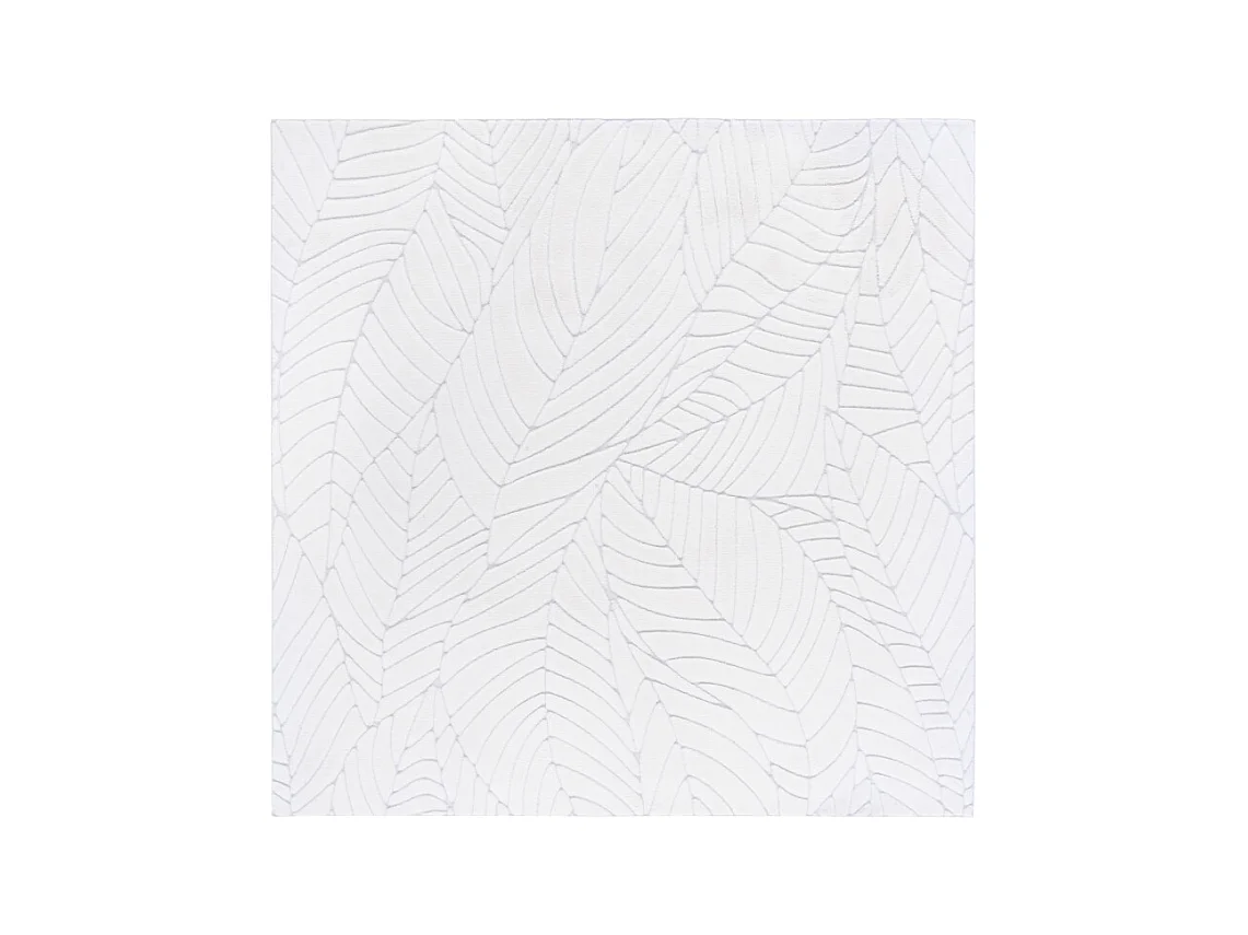 Tapis Blanc 183 X 183 cm - Minna