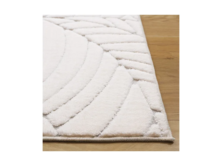 Tapis Blanc 183 X 183 cm - Minna