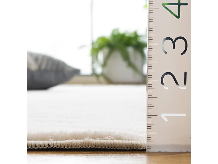 Tapis Blanc 183 X 183 cm - Minna