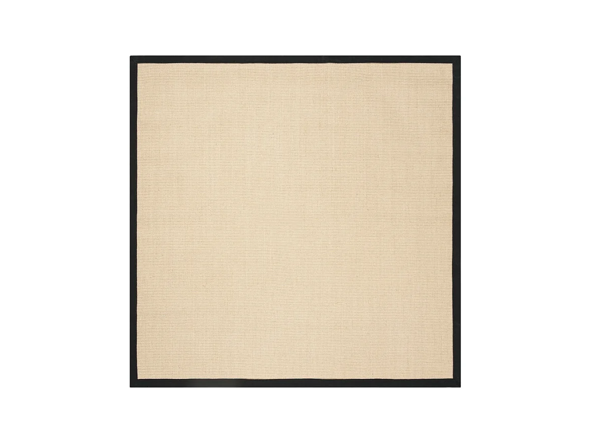 Tapis Beige/Noir 183 X 183 cm - Cathy