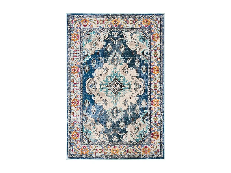 Tapis Bleu Marine/Bleu 155 X 231 cm - Milà