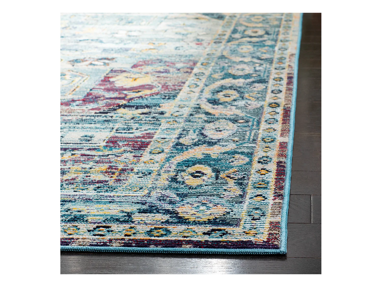 Tapis Bleu/Violet 201 X 279 cm - Dreda