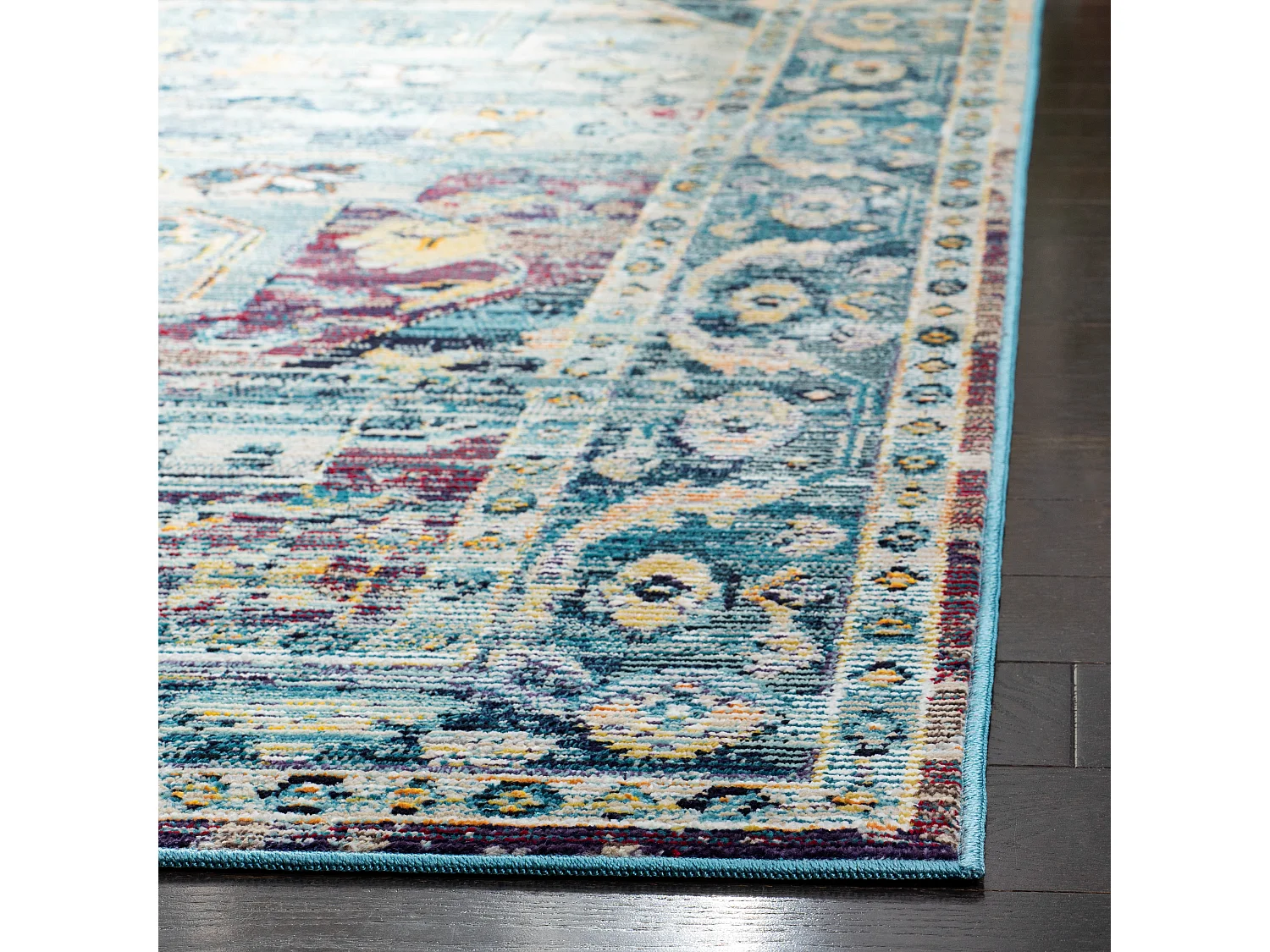 Tapis Bleu/Violet 201 X 279 cm - Dreda