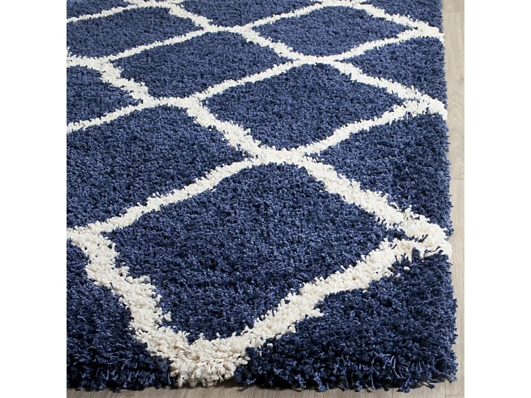 Tapis Bleu Marine/Neutre 183 X 274 cm - Brooklyn