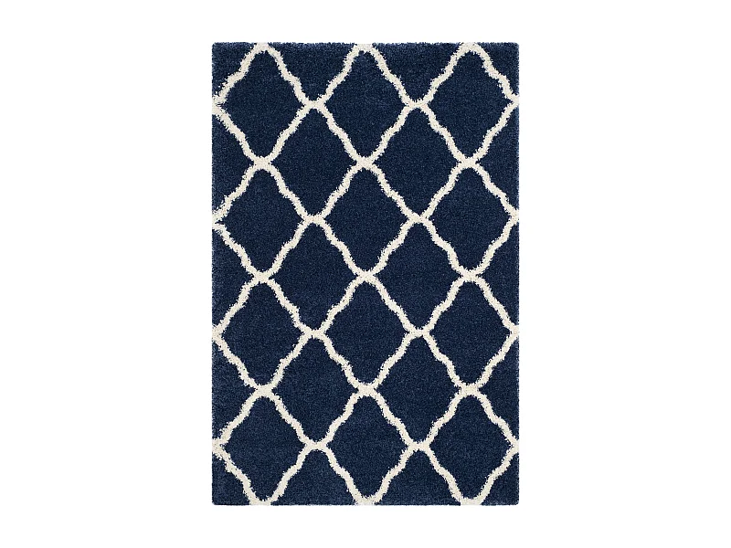 Tapis Bleu Marine/Neutre 183 X 274 cm - Brooklyn