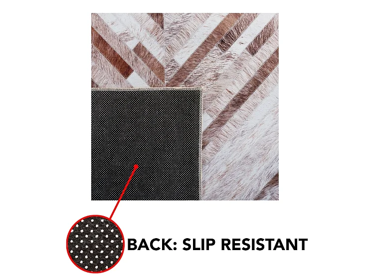Tapis Beige/Brun 183 X 183 cm - Nessa