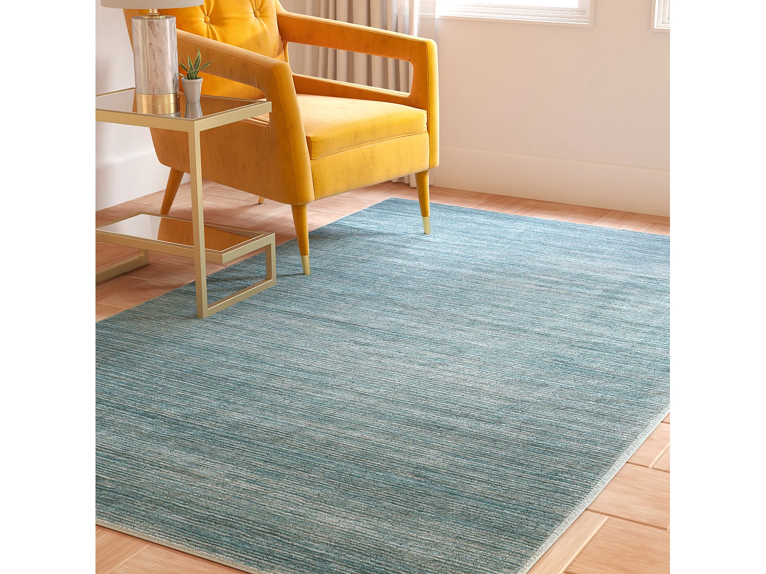 Tapis Vert 122 X 183 cm - Valentine