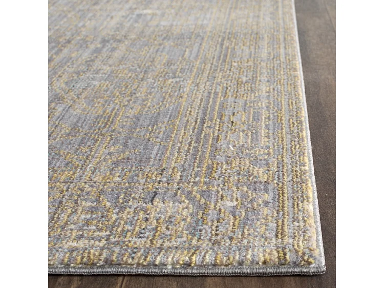 Tapis Gris/Or 69 X 183 cm - Lukas