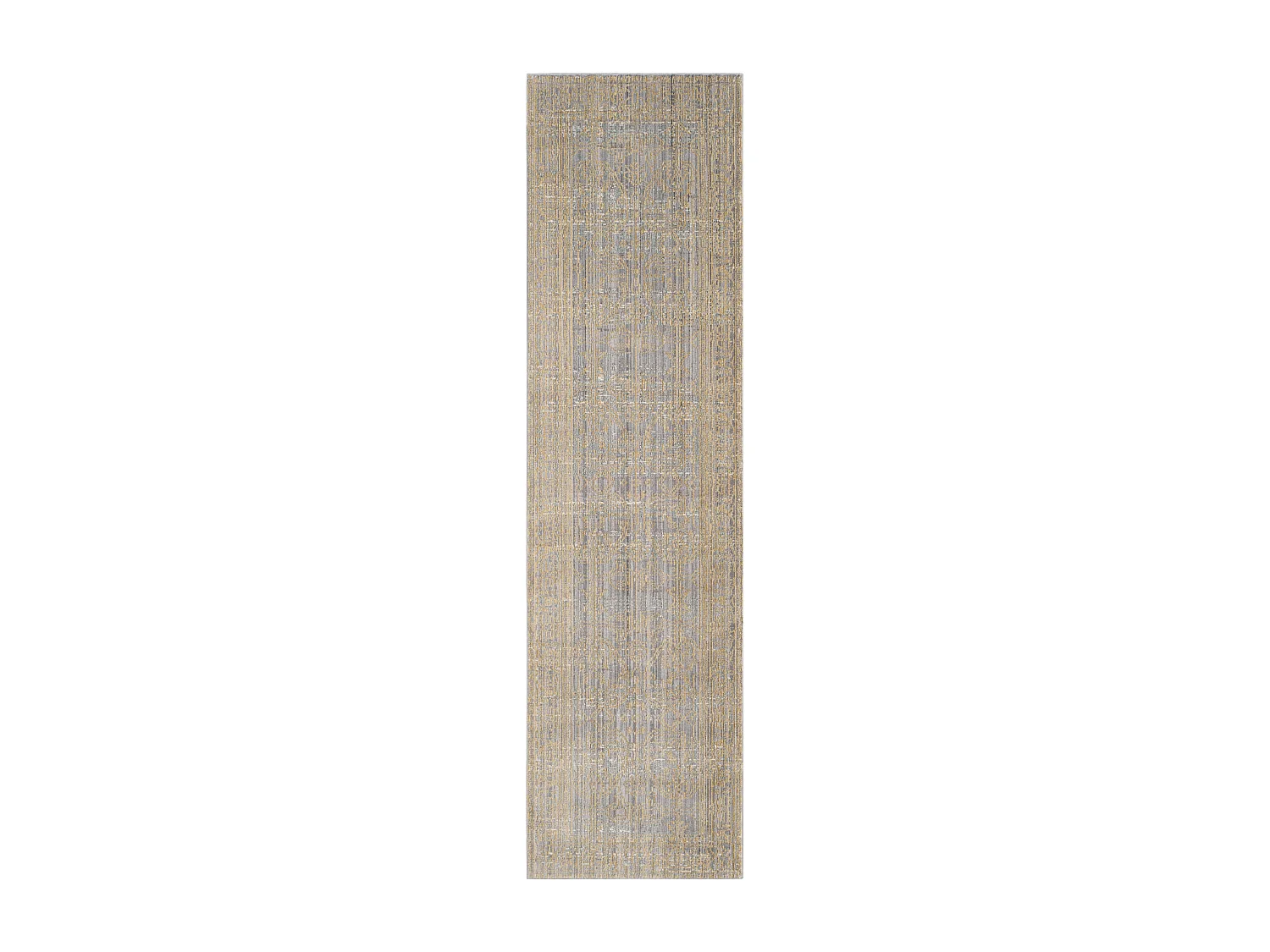 Tapis Gris/Or 69 X 183 cm - Lukas