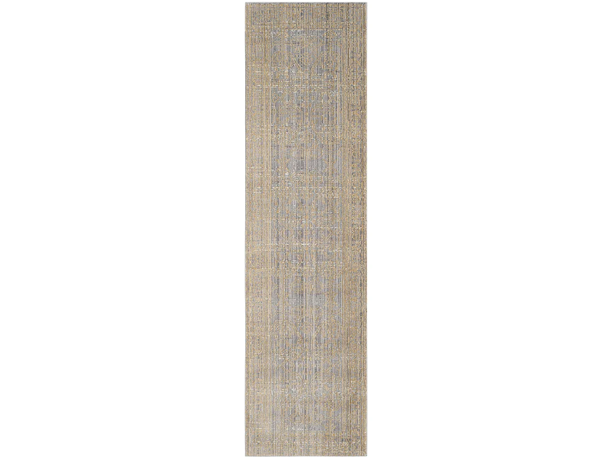 Tapis Gris/Or 69 X 183 cm - Lukas
