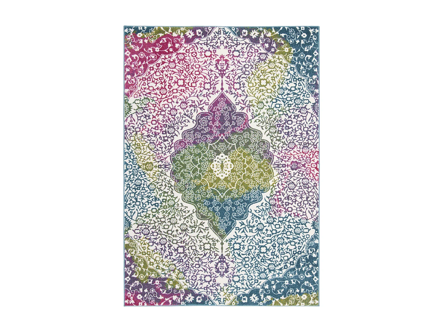 Tapis Neutre/Rose 201 X 274 cm - Trinity