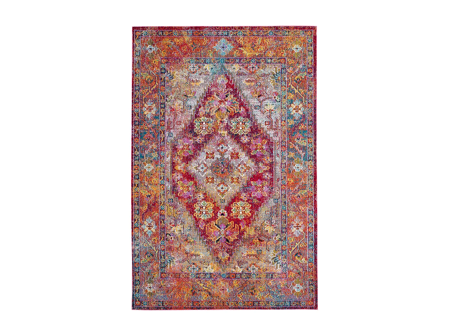 Tapis Bleu/Rose 201 X 279 cm - Daevon