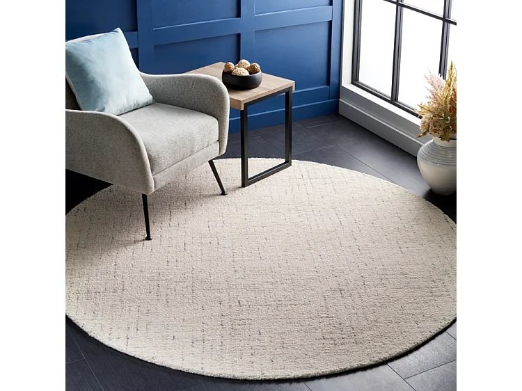 Tapis Ivoire/Gris clair 122 X 122 cm - Alouette