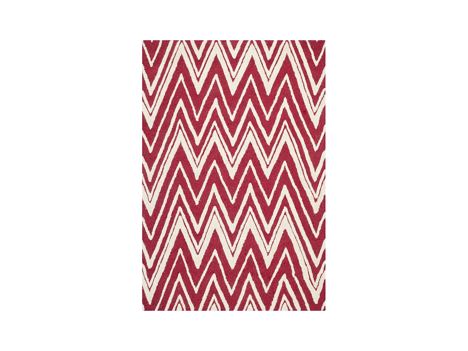 Tapis Rouge/Neutre 122 X 183 cm - Thessaly