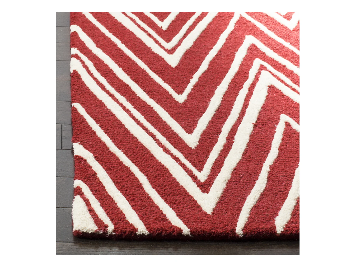 Tapis Rouge/Neutre 122 X 183 cm - Thessaly