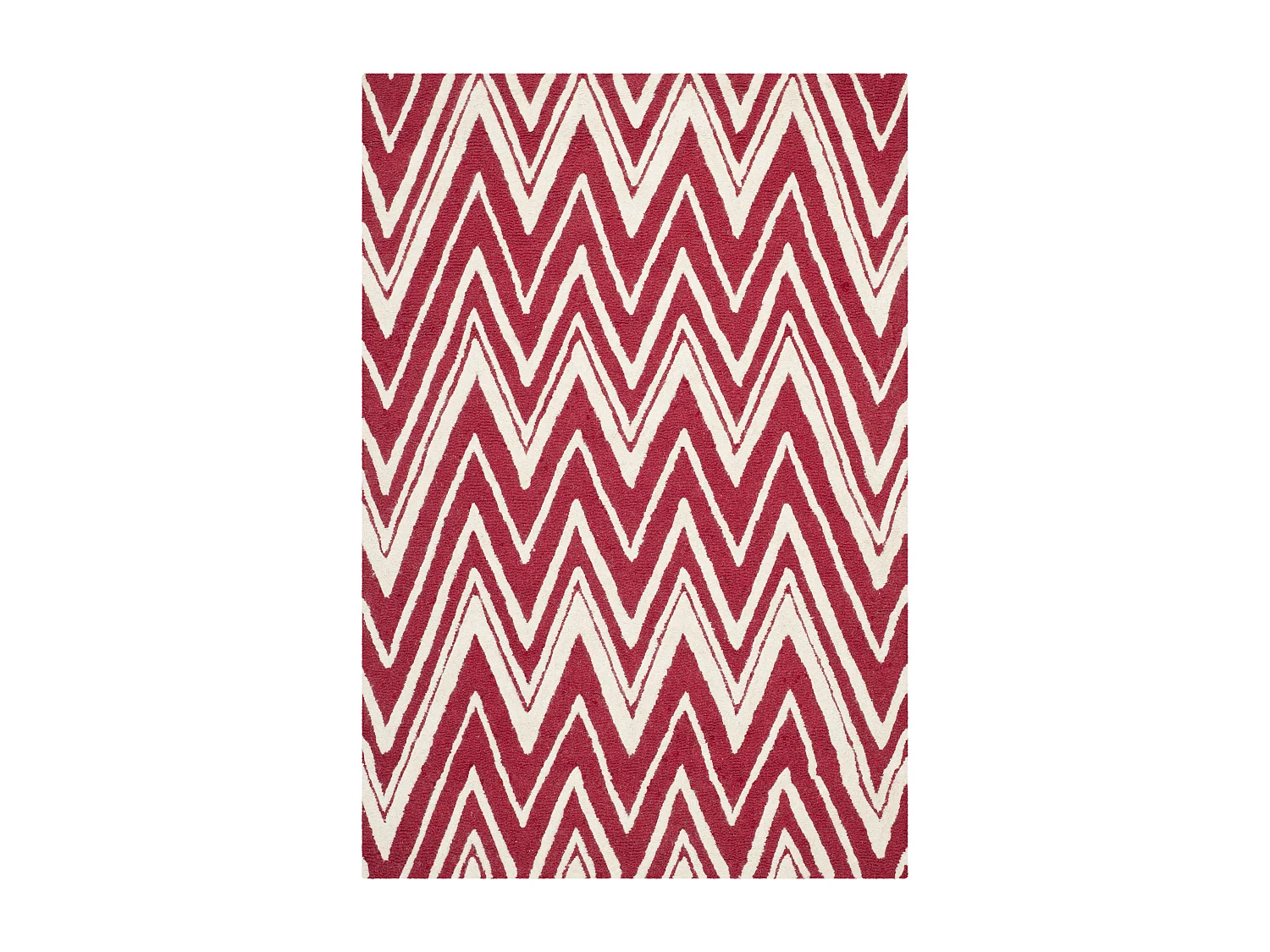 Tapis Rouge/Neutre 122 X 183 cm - Thessaly